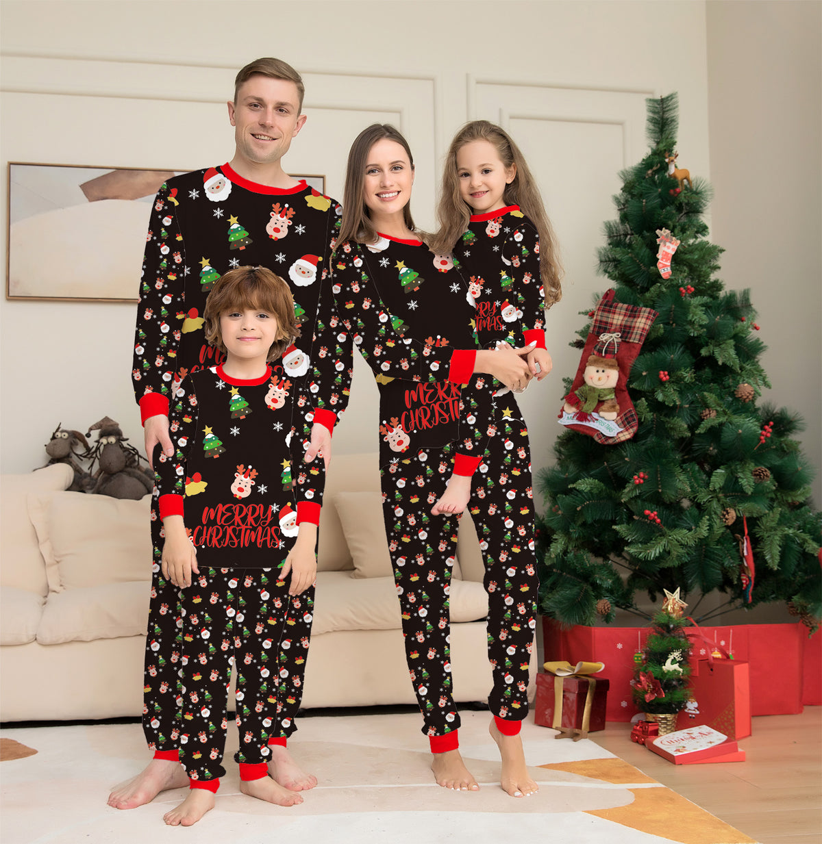 Matching family Christmas pajamas